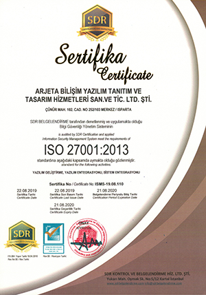 ISO 27001 belgesi