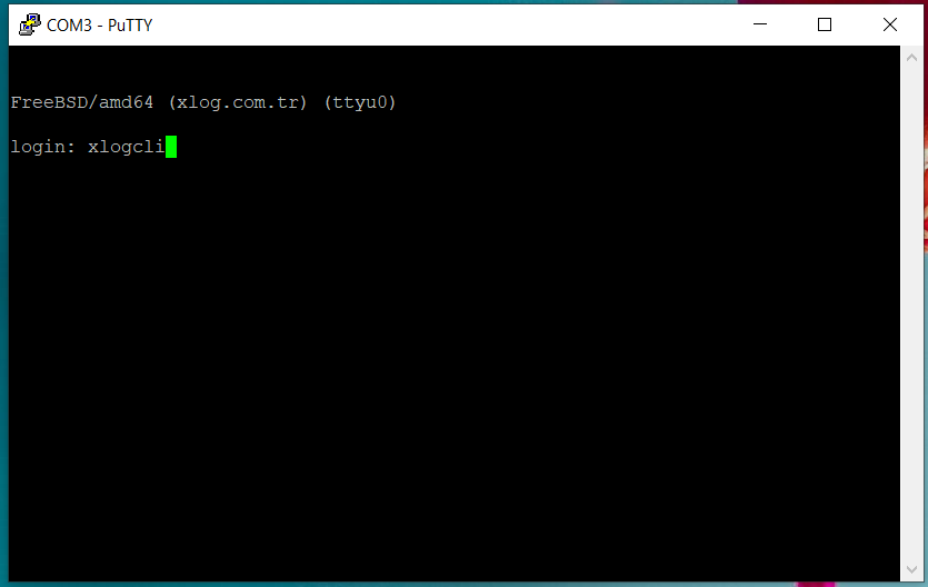 xlog cli login
