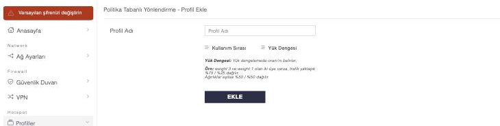 PBR Profili Ekle